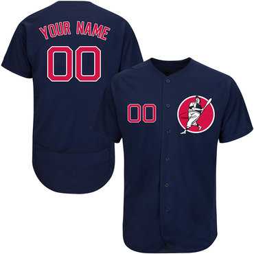 Red Sox Navy Customized Flexbase New Design Jersey,We sell and wholesale Red Sox Navy Customized Flexbase New Design Jersey on line form chian!